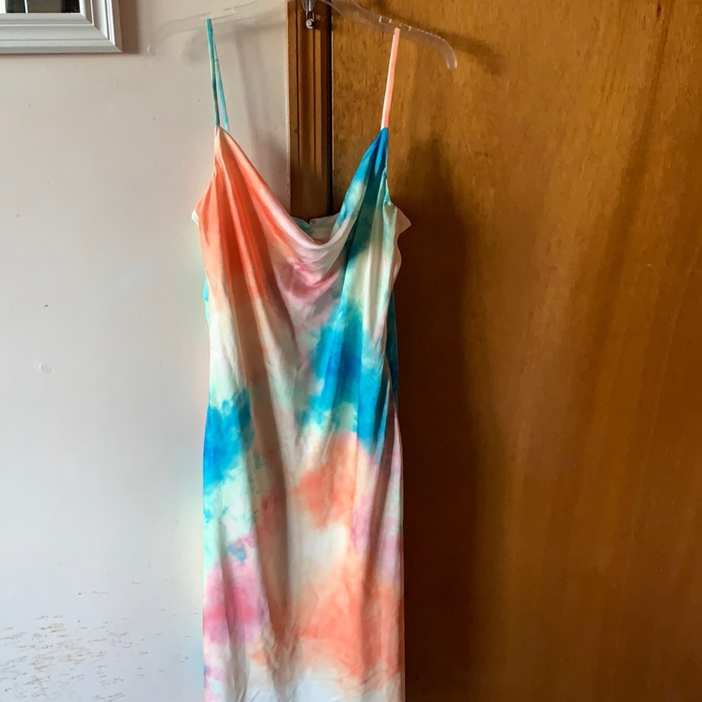 Sage Collection Tie Dye Dress